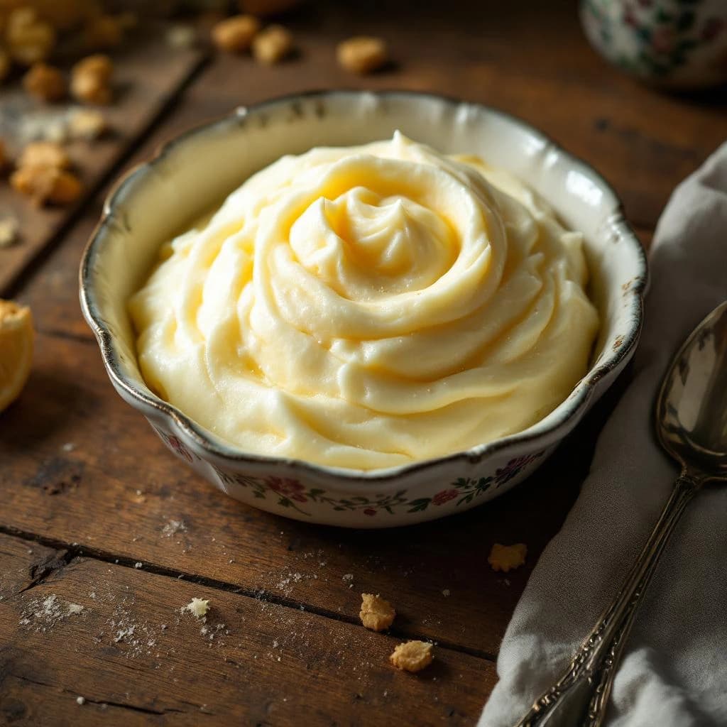 Lemon Snow Pudding