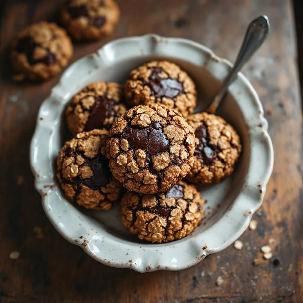 Oatmeal Molasses Cookies