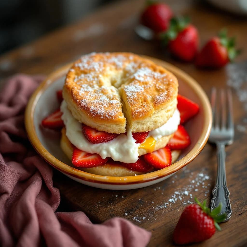 Old-Fashioned Strawberry Shortcake